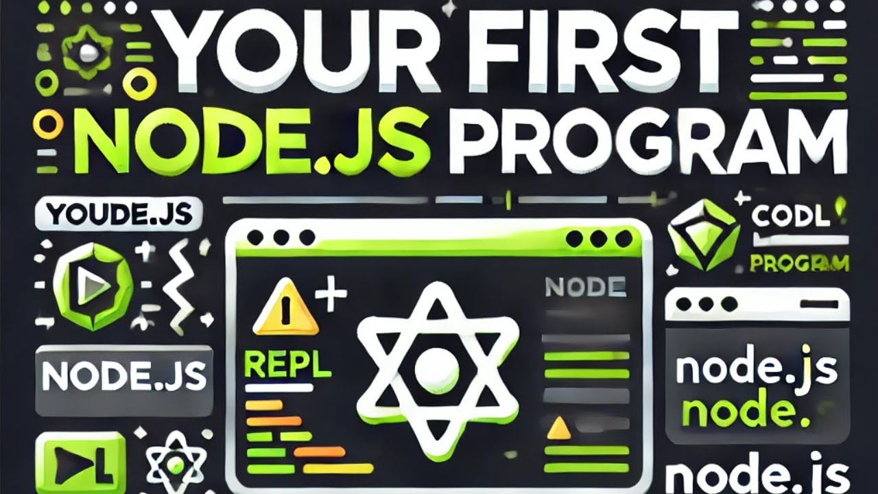 Your First Node.js Program | Writing, Running & Understanding Modules
